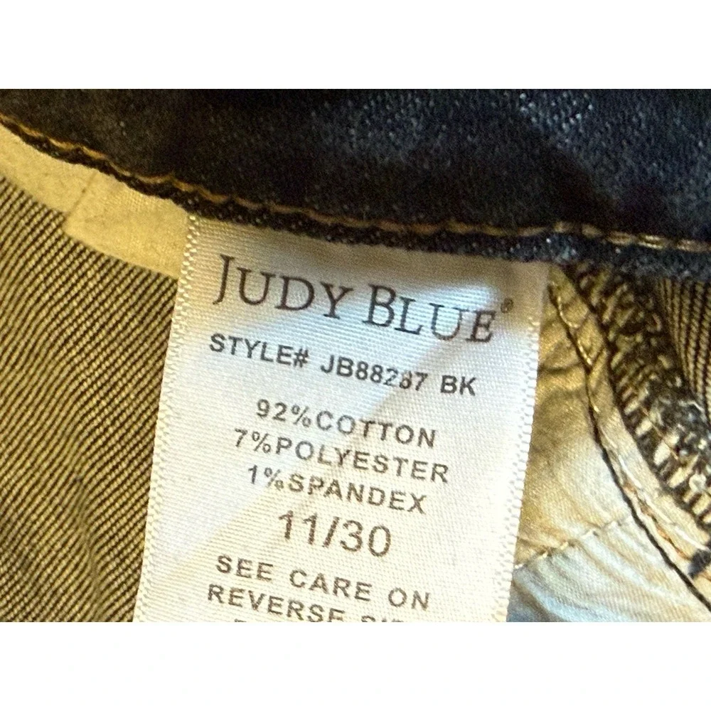 Judy Blue Skinny Fit Jeans Women's Size 11 / 30 Faded Blue‎ High Rise JB88287